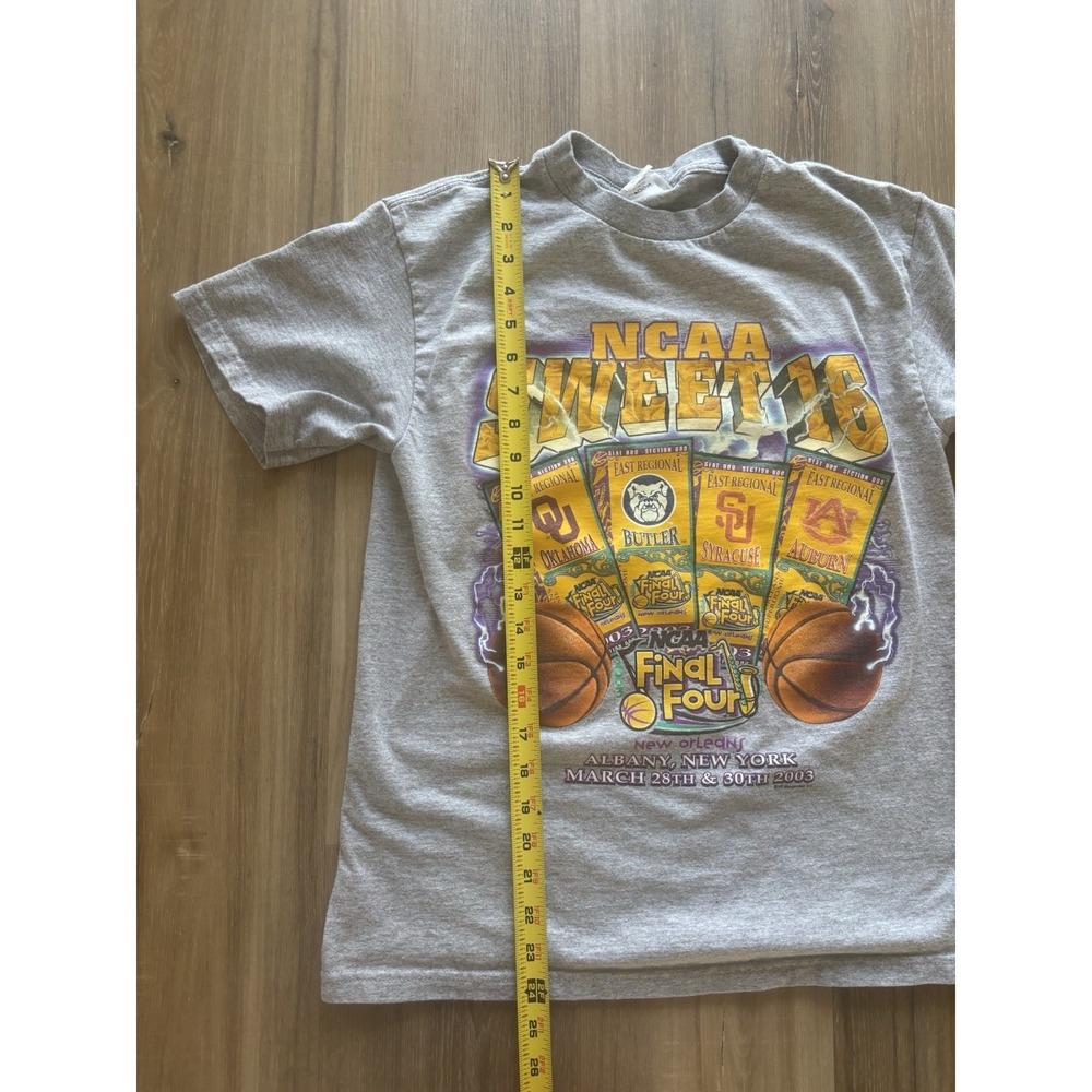 Vtg‎ 2003 March Madness Final Four T-Shirt Lee Sport Youth 14-16 Large - Picture 7 of 9